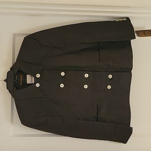 NWT Giorgio Sant'Angelo Size 14 Black Jacket